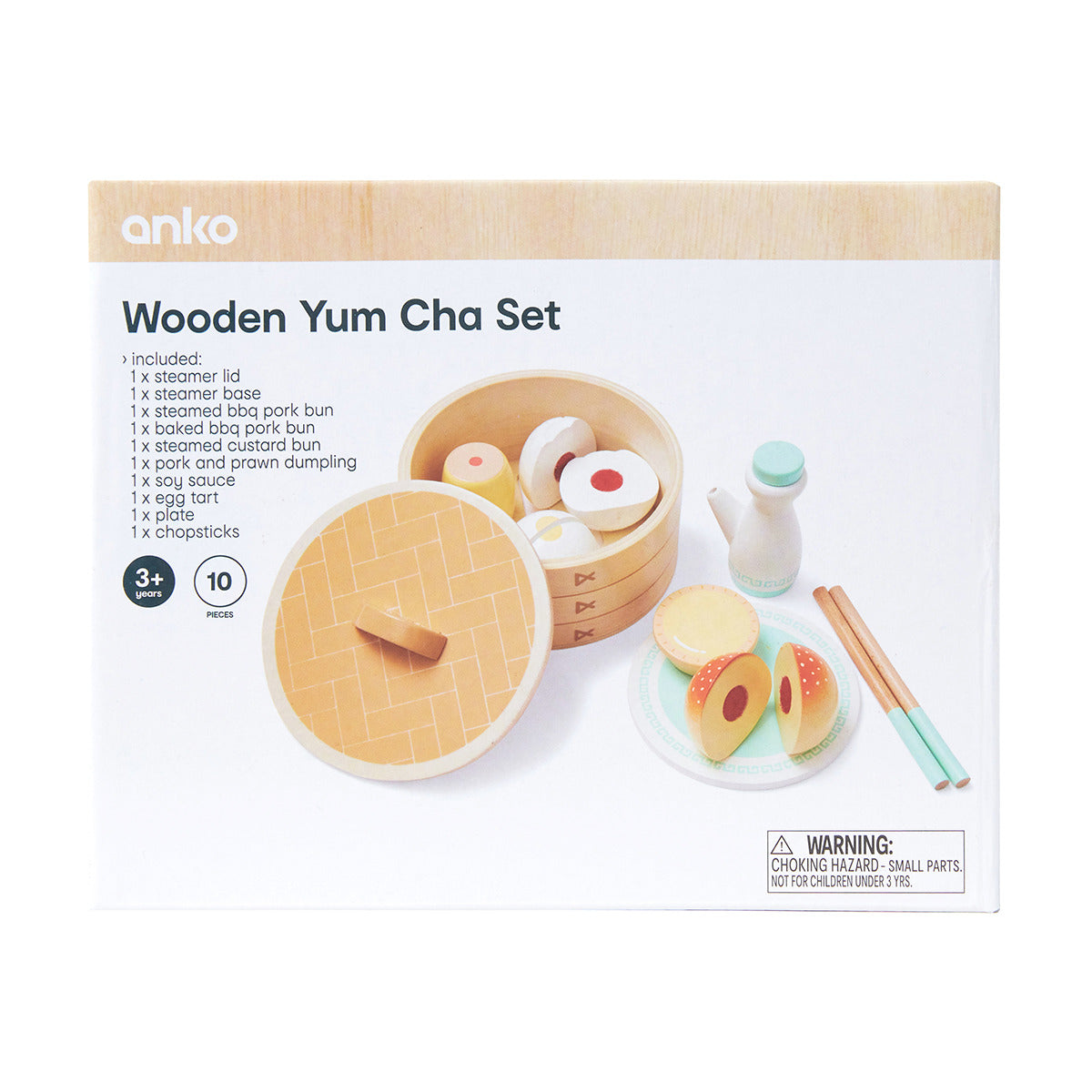 Wooden Yum Cha Set