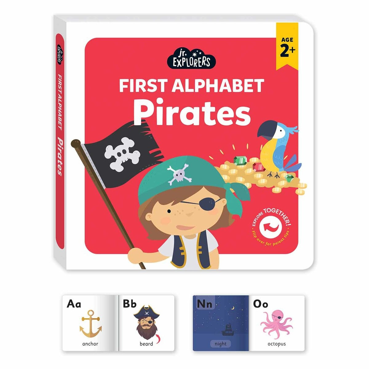 Junior Explorers®: First Alphabet Pirates (board book) - Board
