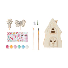 Load image into Gallery viewer, 48 Piece Paint Your Own Wooden Fairy Garden

