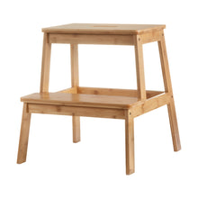 Load image into Gallery viewer, Bamboo Step Stool
