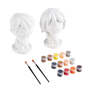 Paint Your Own Harry & Hermione Plaster Set