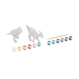 2 Pack Paint Your Own Dinosaur Kit