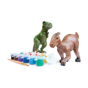 2 Pack Paint Your Own Dinosaur Kit