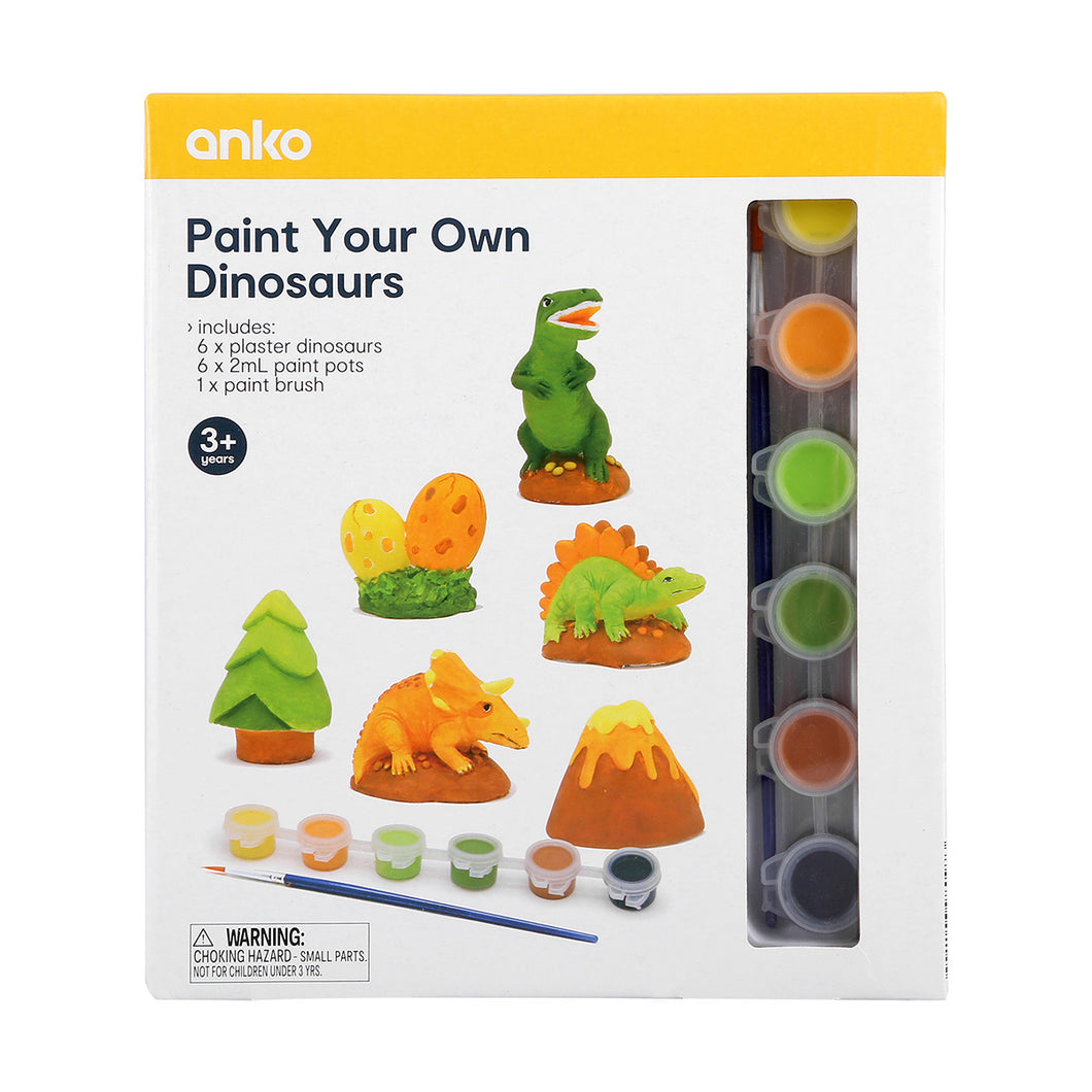 Paint Your Own Dinosaurs Set