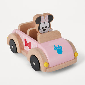 Wooden Minnie Mouse Car