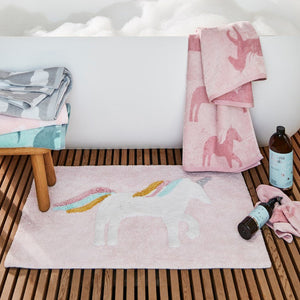 Adairs - Kids Cloud Pink Towel