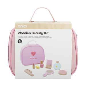Wooden Beauty Kit Playset